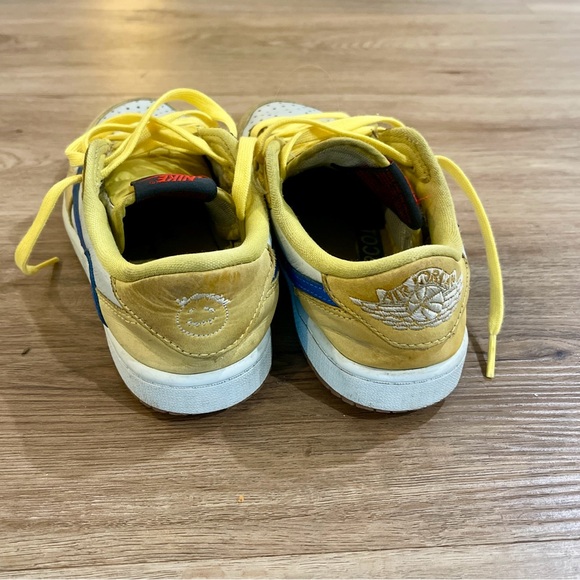 Air Jordan 1 Low Travis Scott Canary🌵 size 1.5 PRESCHOOL with 📦 - Picture 4 of 7